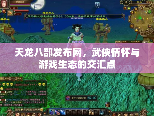 天龙八部发布网，武侠情怀与游戏生态的交汇点