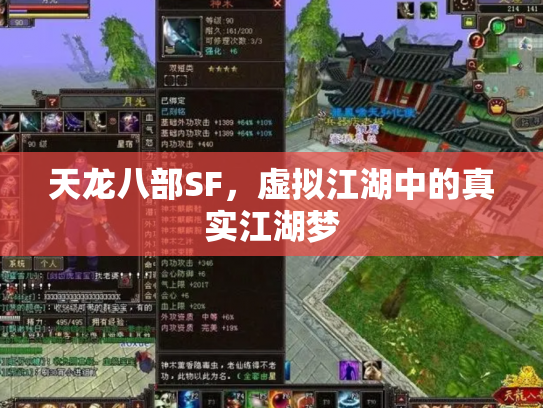 天龙八部SF，虚拟江湖中的真实江湖梦