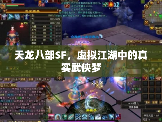 天龙八部SF，虚拟江湖中的真实武侠梦
