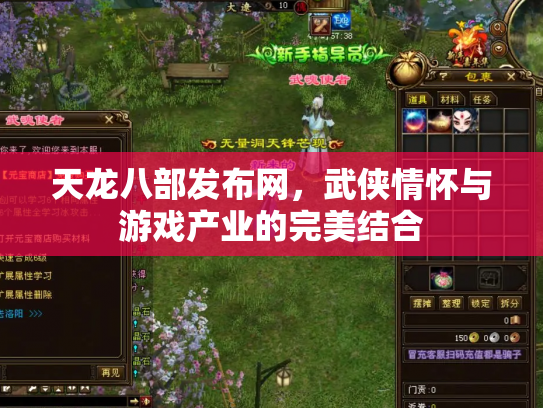 天龙八部发布网，武侠情怀与游戏产业的完美结合