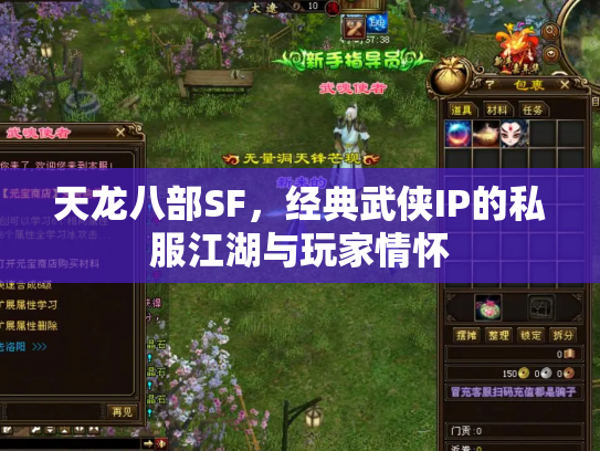 天龙八部SF，经典武侠IP的私服江湖与玩家情怀