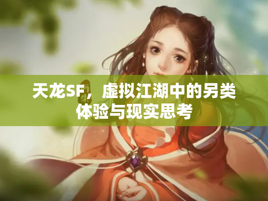天龙SF，虚拟江湖中的另类体验与现实思考