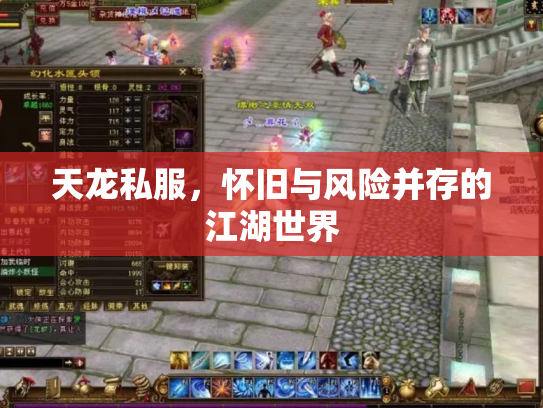 天龙私服，怀旧与风险并存的江湖世界