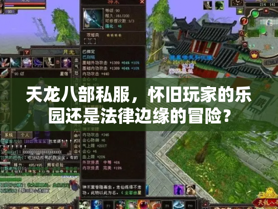 天龙八部私服，怀旧玩家的乐园还是法律边缘的冒险？