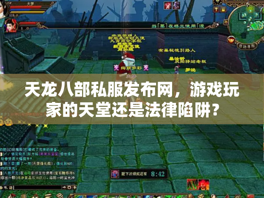 天龙八部私服发布网，游戏玩家的天堂还是法律陷阱？