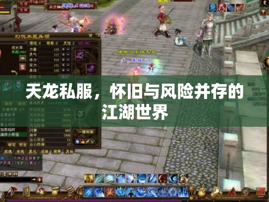 天龙私服，怀旧与风险并存的江湖世界