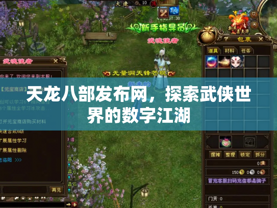 天龙八部发布网，探索武侠世界的数字江湖
