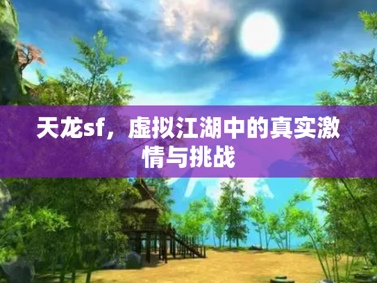 天龙sf，虚拟江湖中的真实激情与挑战