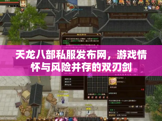 天龙八部私服发布网，游戏情怀与风险并存的双刃剑