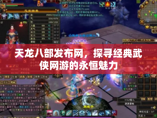 天龙八部发布网，探寻经典武侠网游的永恒魅力