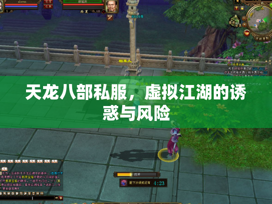 天龙八部私服，虚拟江湖的诱惑与风险