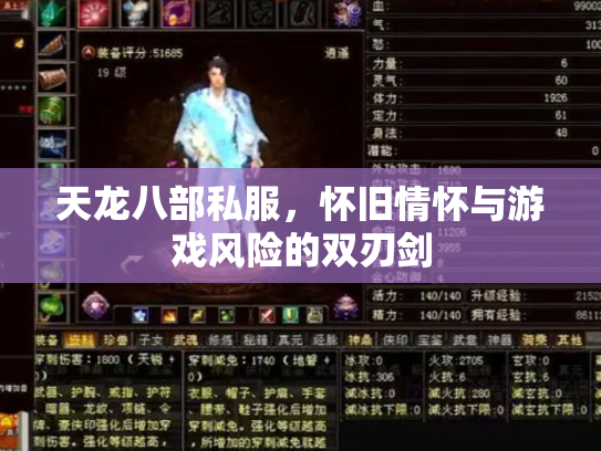 天龙八部私服，怀旧情怀与游戏风险的双刃剑