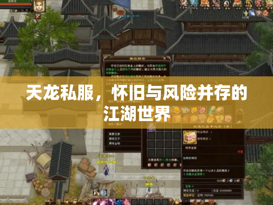 天龙私服，怀旧与风险并存的江湖世界