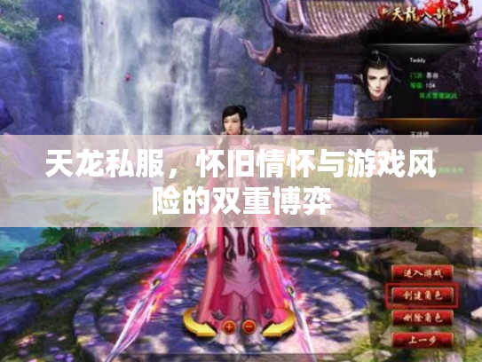 天龙私服，怀旧情怀与游戏风险的双重博弈