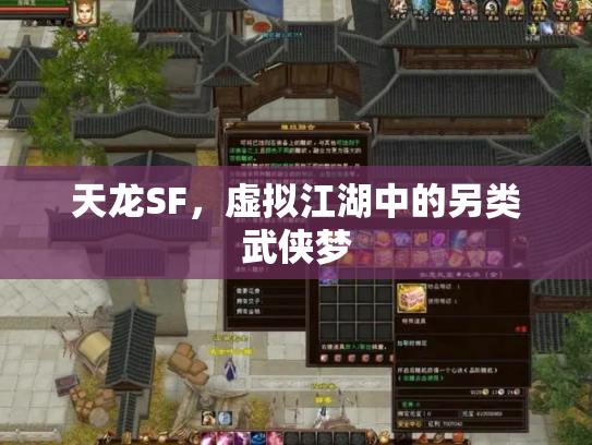 天龙SF，虚拟江湖中的另类武侠梦