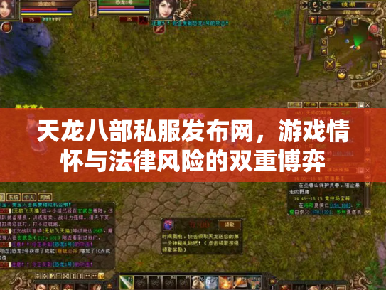 天龙八部私服发布网，游戏情怀与法律风险的双重博弈