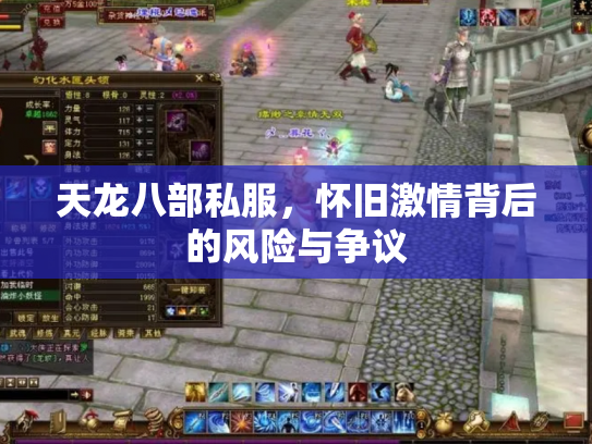 天龙八部私服，怀旧激情背后的风险与争议
