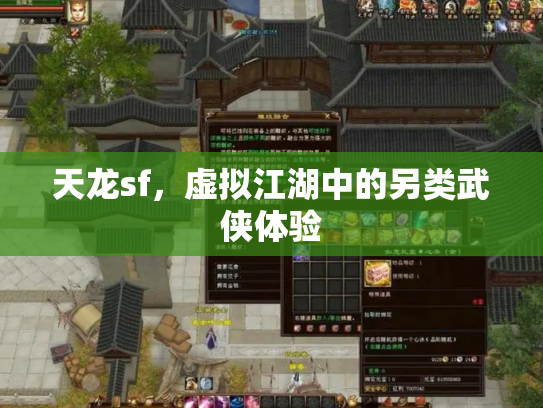 天龙sf，虚拟江湖中的另类武侠体验