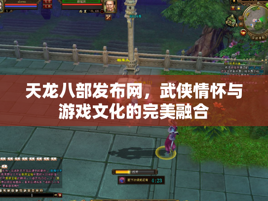 天龙八部发布网，武侠情怀与游戏文化的完美融合