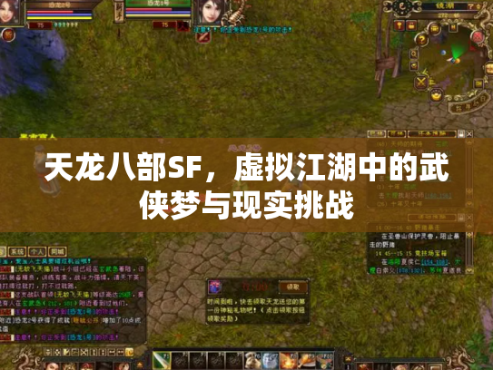 天龙八部SF，虚拟江湖中的武侠梦与现实挑战