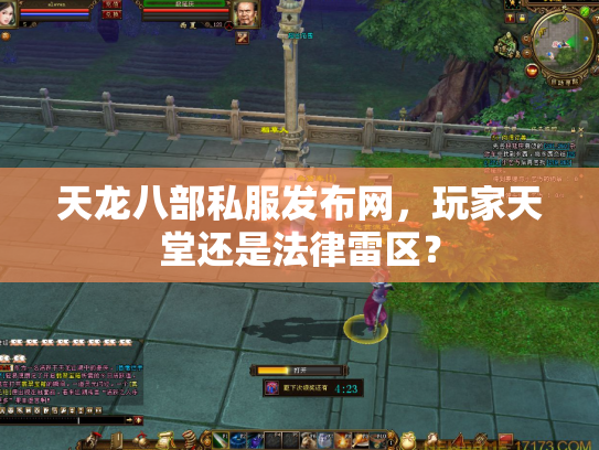 天龙八部私服发布网，玩家天堂还是法律雷区？