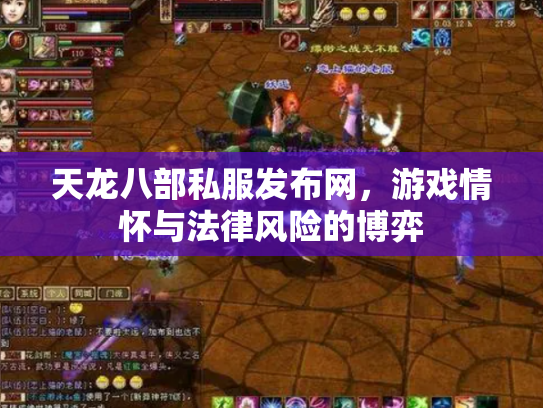 天龙八部私服发布网，游戏情怀与法律风险的博弈
