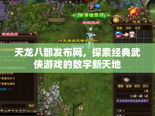 天龙八部发布网，探索经典武侠游戏的数字新天地