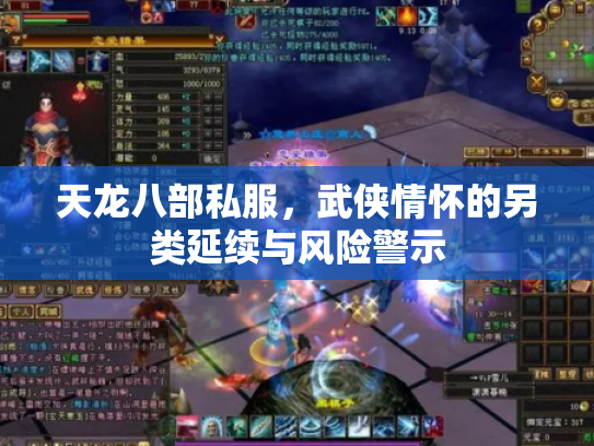 天龙八部私服，武侠情怀的另类延续与风险警示