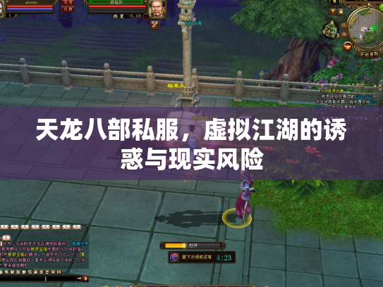 天龙八部私服，虚拟江湖的诱惑与现实风险
