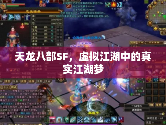 天龙八部SF，虚拟江湖中的真实江湖梦