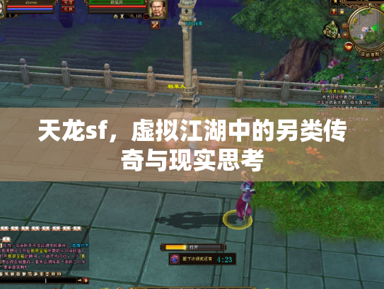 天龙sf，虚拟江湖中的另类传奇与现实思考