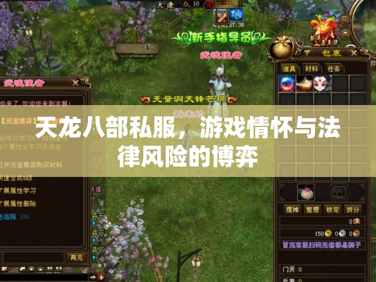 天龙八部私服，游戏情怀与法律风险的博弈