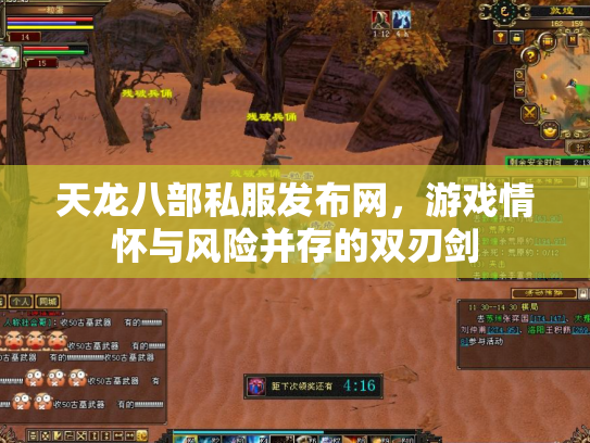天龙八部私服发布网，游戏情怀与风险并存的双刃剑