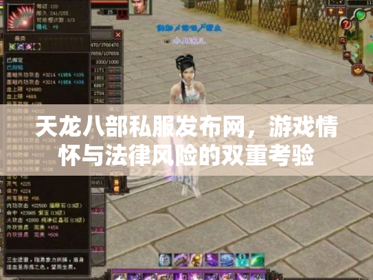天龙八部私服发布网，游戏情怀与法律风险的双重考验
