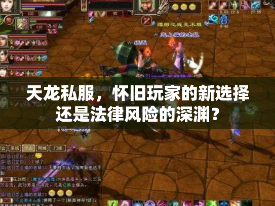 天龙私服，怀旧玩家的新选择还是法律风险的深渊？
