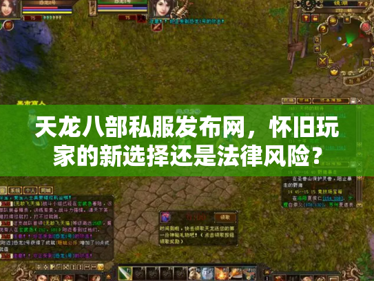 天龙八部私服发布网，怀旧玩家的新选择还是法律风险？