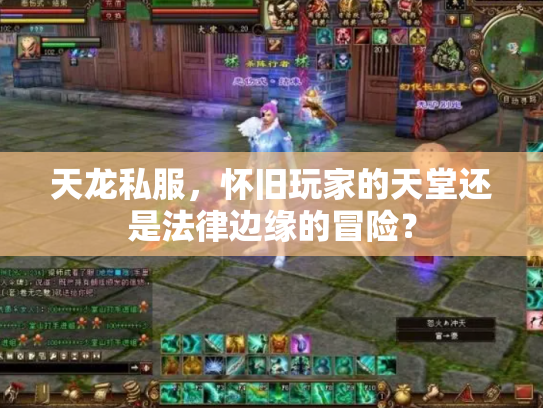 天龙私服，怀旧玩家的天堂还是法律边缘的冒险？