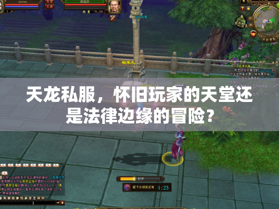 天龙私服，怀旧玩家的天堂还是法律边缘的冒险？