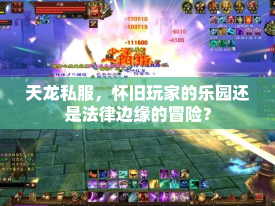 天龙私服，怀旧玩家的乐园还是法律边缘的冒险？