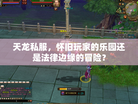 天龙私服，怀旧玩家的乐园还是法律边缘的冒险？