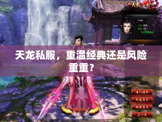 天龙私服，重温经典还是风险重重？