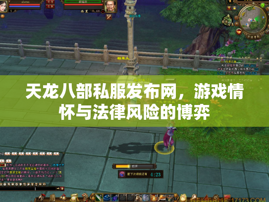 天龙八部私服发布网，游戏情怀与法律风险的博弈