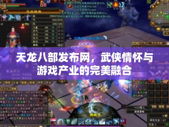 天龙八部发布网，武侠情怀与游戏产业的完美融合