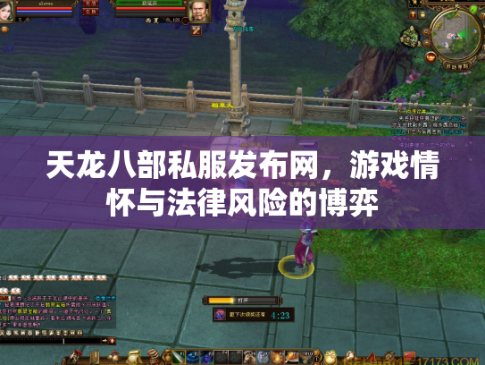 天龙八部私服发布网，游戏情怀与法律风险的博弈