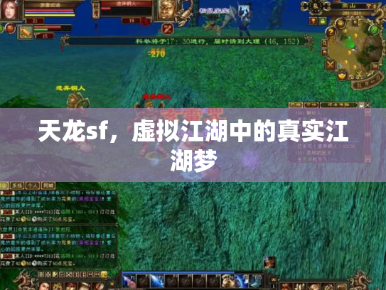 天龙sf，虚拟江湖中的真实江湖梦