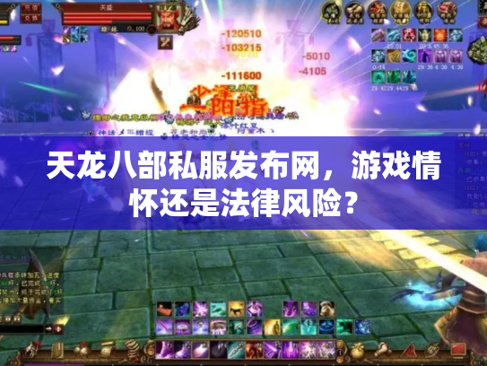 天龙八部私服发布网，游戏情怀还是法律风险？