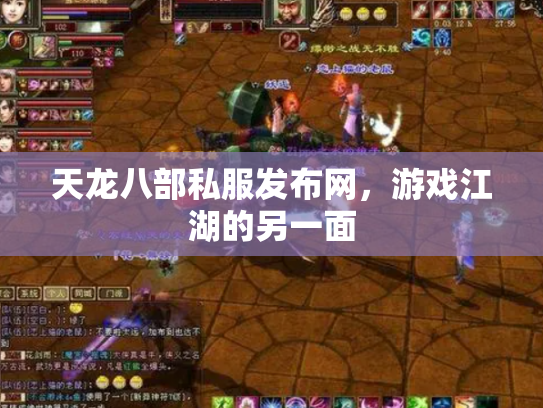天龙八部私服发布网，游戏江湖的另一面