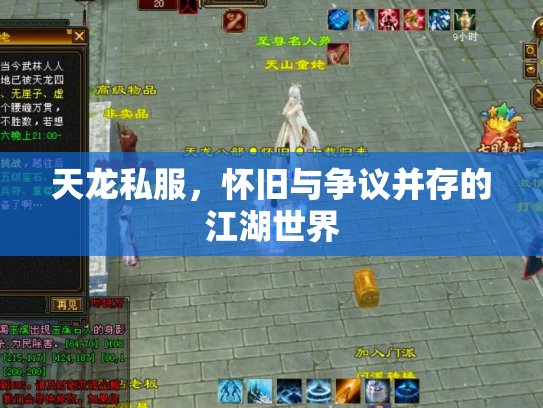 天龙私服，怀旧与争议并存的江湖世界