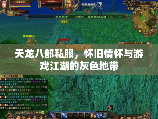 天龙八部私服，怀旧情怀与游戏江湖的灰色地带