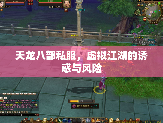 天龙八部私服，虚拟江湖的诱惑与风险